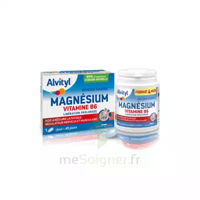 Alvityl Magnésium Vitamine B6 Libération Prolongée Comprimés Lp B/45 à Saint-Gratien